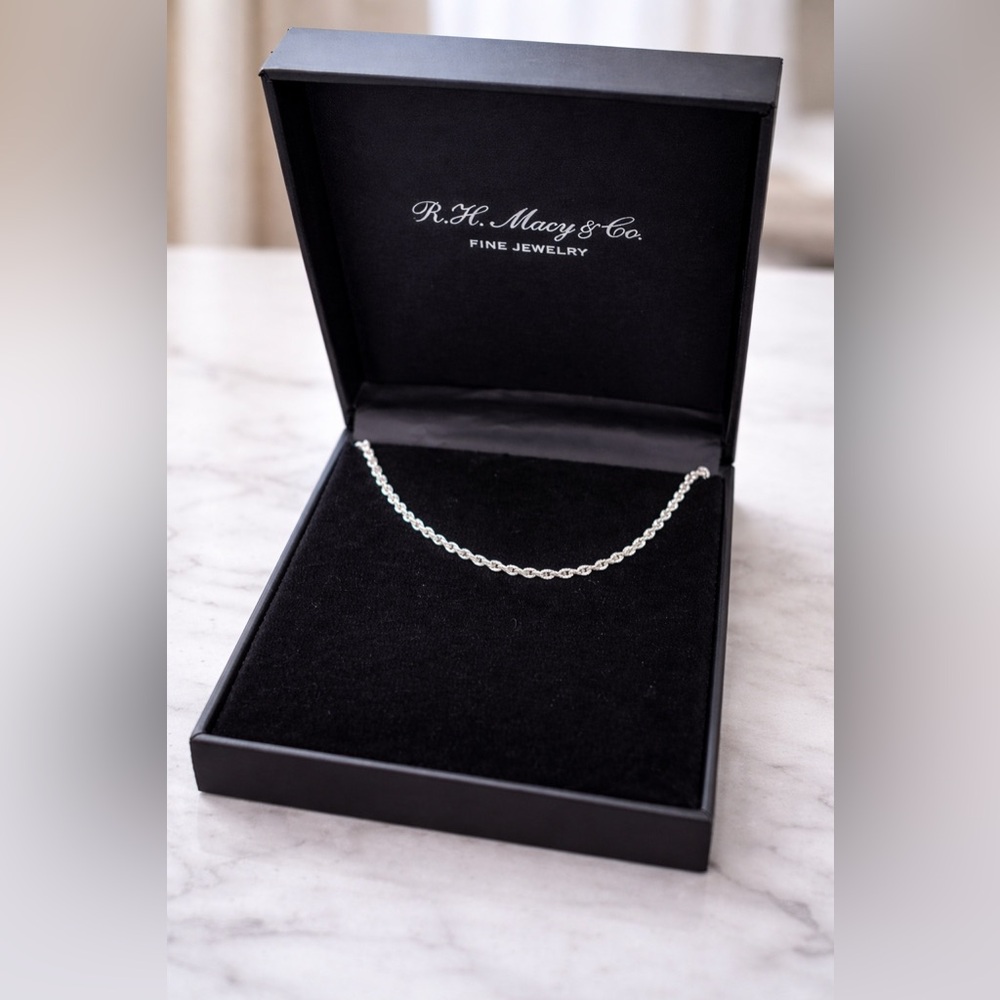 Brand New Sterling Silver Necklace